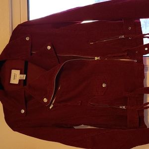 Forever 21 Corduroy red jacket size women's small
